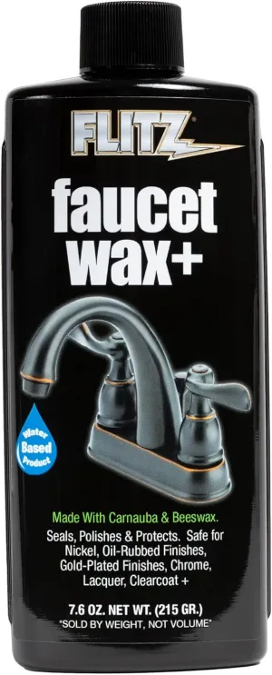 Flitz Faucet Waxx Plus - 7.6oz Bottle
