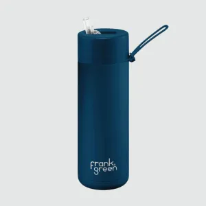 Frank Green Insulated Drink Bottle 595ml -Deep Ocean