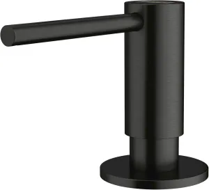 Franke ATL-SD Atlas Deck Mounted Soap Dispenser with 11.8 oz Capacity - Industrial Black