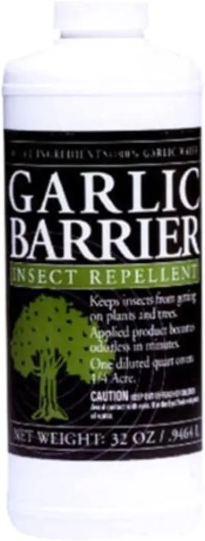 Garlic Barrier 32 oz Insect Repellent White