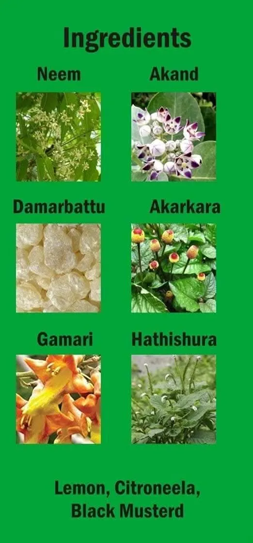 Gaumayam Prahaar Neem Agarbatti Mosquito Repellent Sticks (60 Sticks)