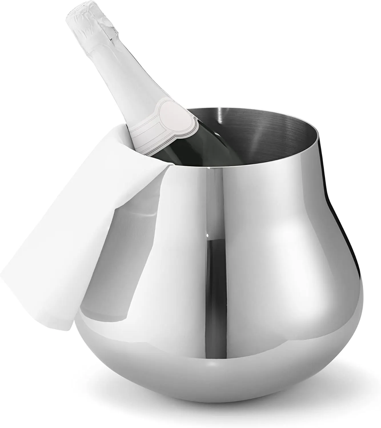 Georg Jensen SKY Collection Stainless Steel Champagne and Wine Cooler