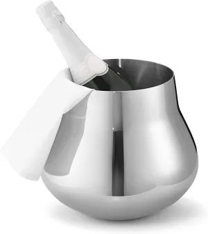 Georg Jensen SKY Collection Stainless Steel Champagne and Wine Cooler
