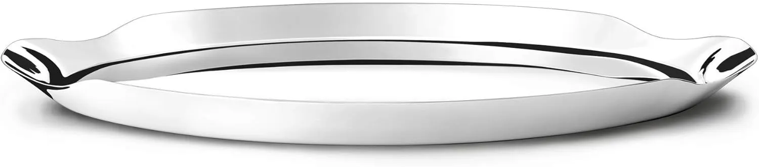 Georg Jensen Stainless Steel Bar Serving Tray, 15.51"