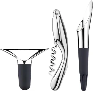 Georg Jensen Wine And Bar Set, 3-Piece