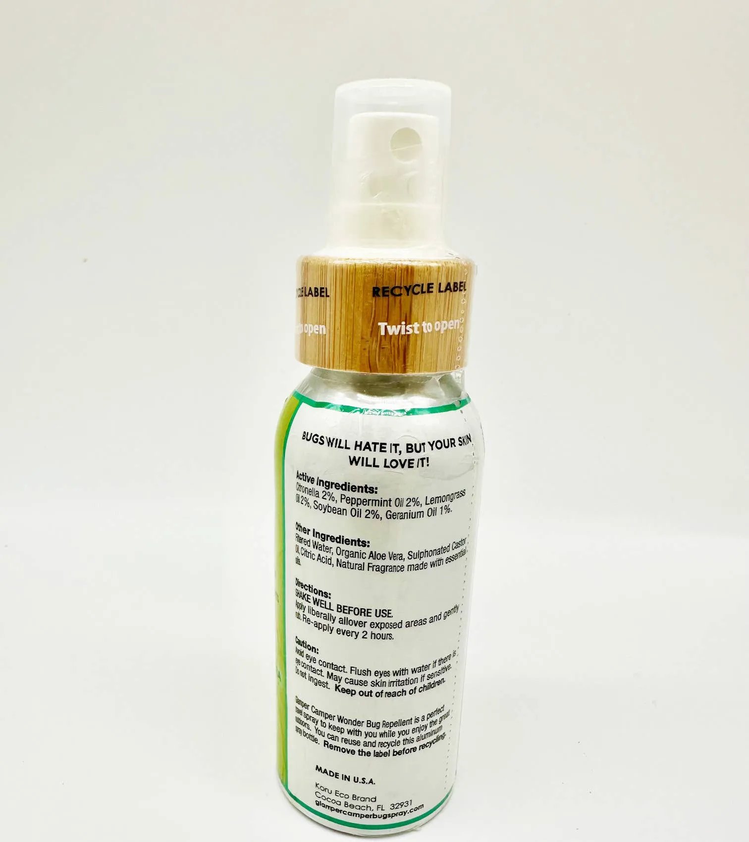 Glamper Camper Wonder Bug Repellent