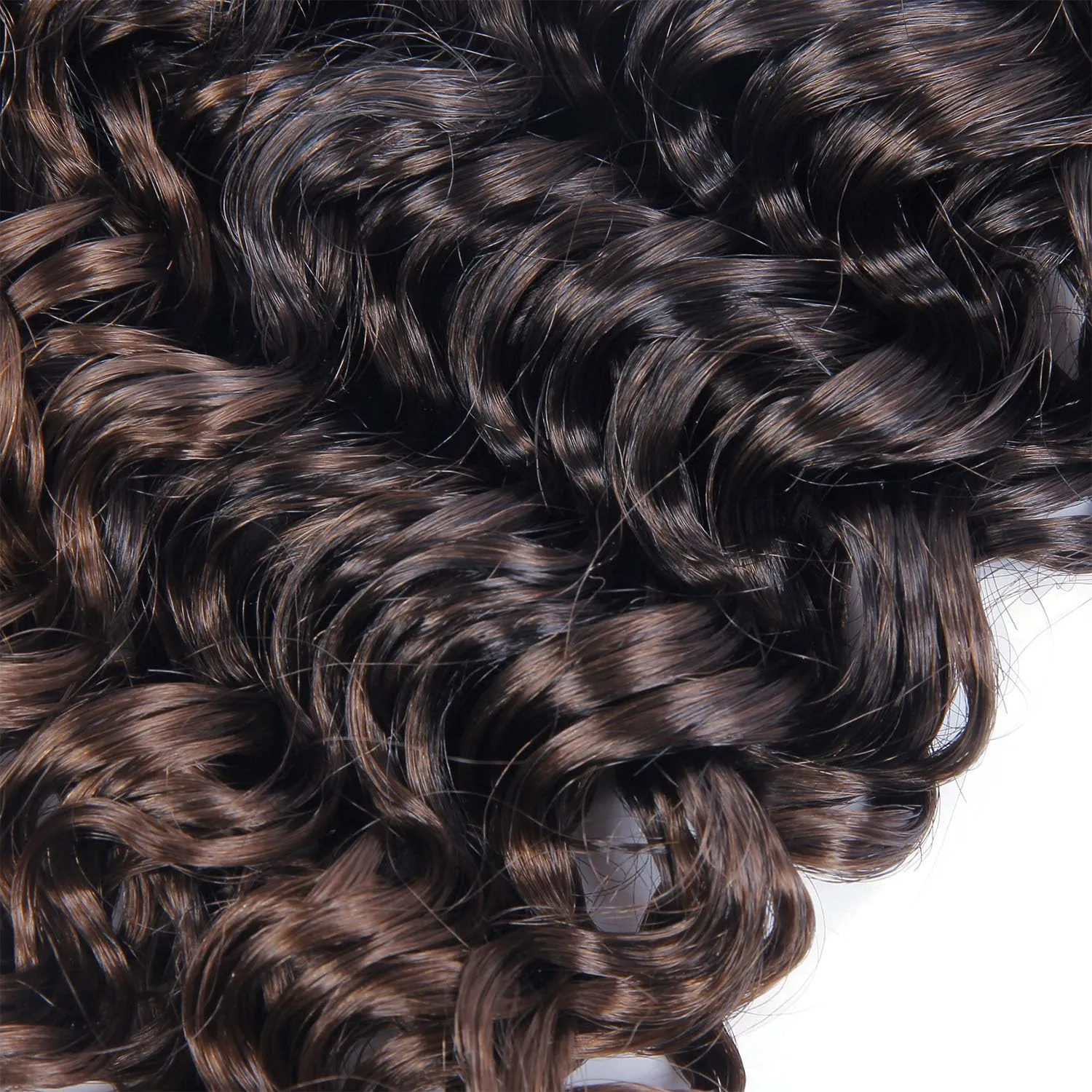 GoGo Curl Crochet hair 10inch Beach Curl Crochet hair Bohemian Crochet Braids Ombre Blonde Deep Wave Braiding hair Extensions (5Packs,1B/30)