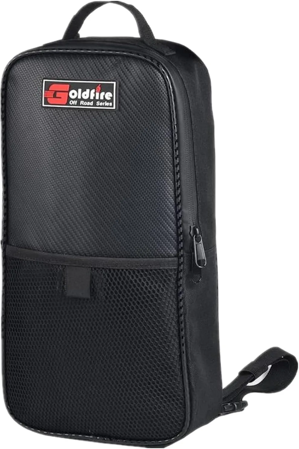 Goldfire UTV Talon Center Bag Storage Bag 1680D High Density Water Resistant Fabric Compatible with Talon 1000R 1000X 1000X4 2019 2020 2021 Accessories (Black Piping)