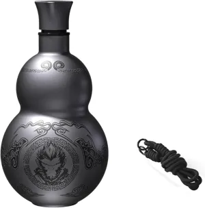 Gourd Water Bottle Retro Style Gifts for Women/Men Gourd Sports Water Bottle Stainless Steel Thermos Cup 500ml Travel Water Bottle for Outdoor and Indoor