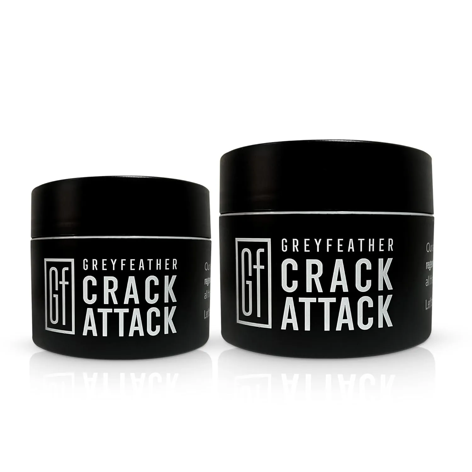Greyfeather Crack Attack Hand Cream for Dry Cracked Hands & Feet, Skin Repair Cream for Gardeners, Nurses, Bug Bites, Rashes, Gift for Father's Day, Weddings, Outdoor Use (8 oz)
