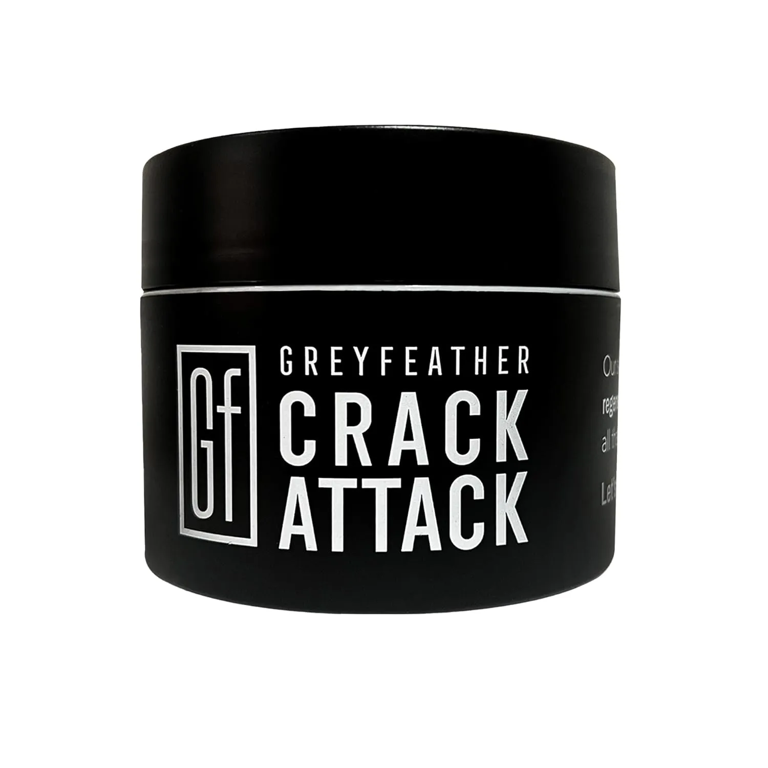 Greyfeather Crack Attack Hand Cream for Dry Cracked Hands & Feet, Skin Repair Cream for Gardeners, Nurses, Bug Bites, Rashes, Gift for Father's Day, Weddings, Outdoor Use (8 oz)