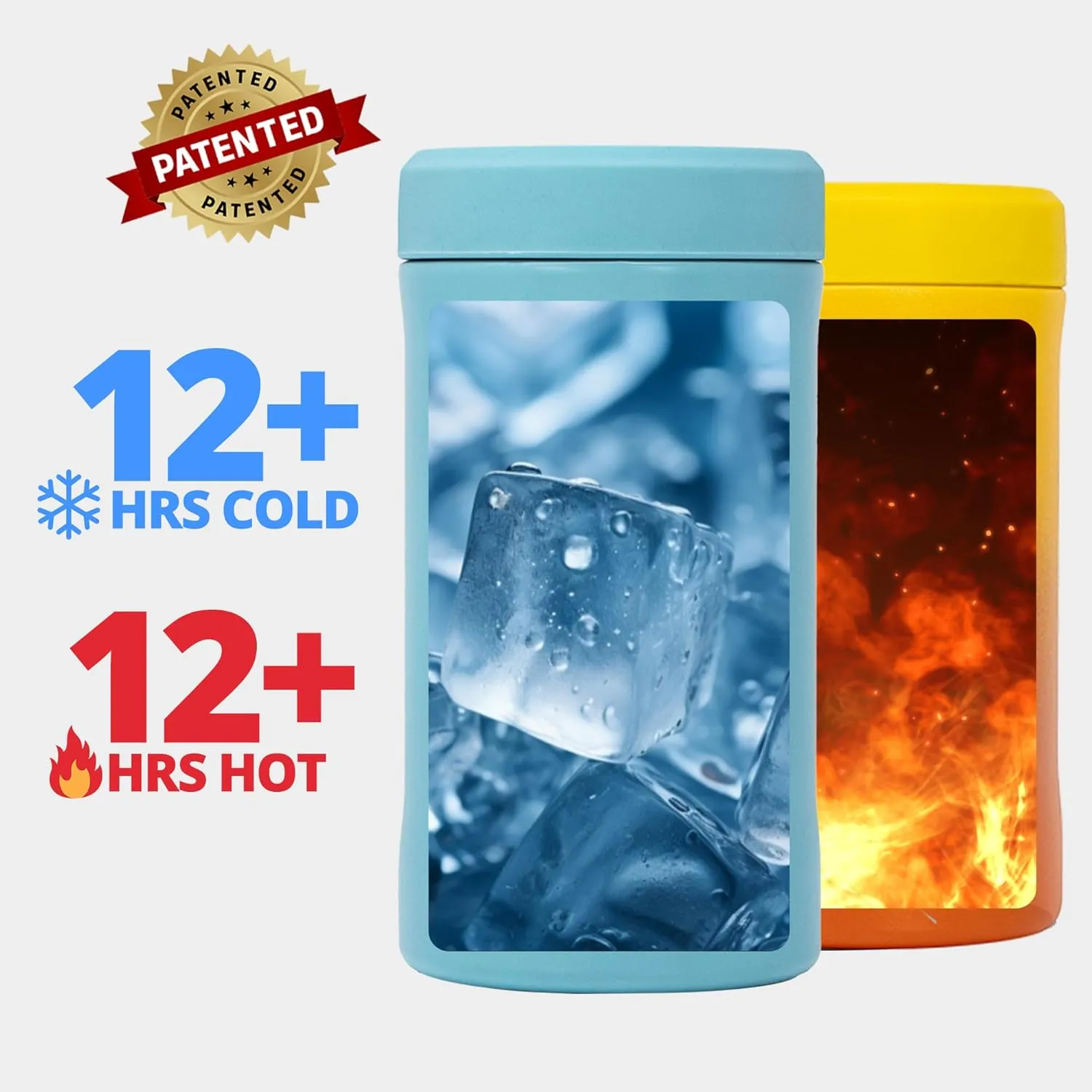 Grill Rescue Insulated Drink Buddy Can Holder – Vacuum-Sealed Stainless Steel for 12oz regular or slim cans & bottles - Double Walled Beverage Insulator for Hard Seltzer and More (Matte Black)