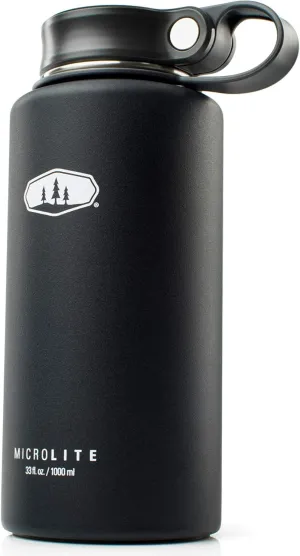 GSI Outdoors - Microlite Water Bottle, Vacuum Insulated Stainless Steel, Twist Lid