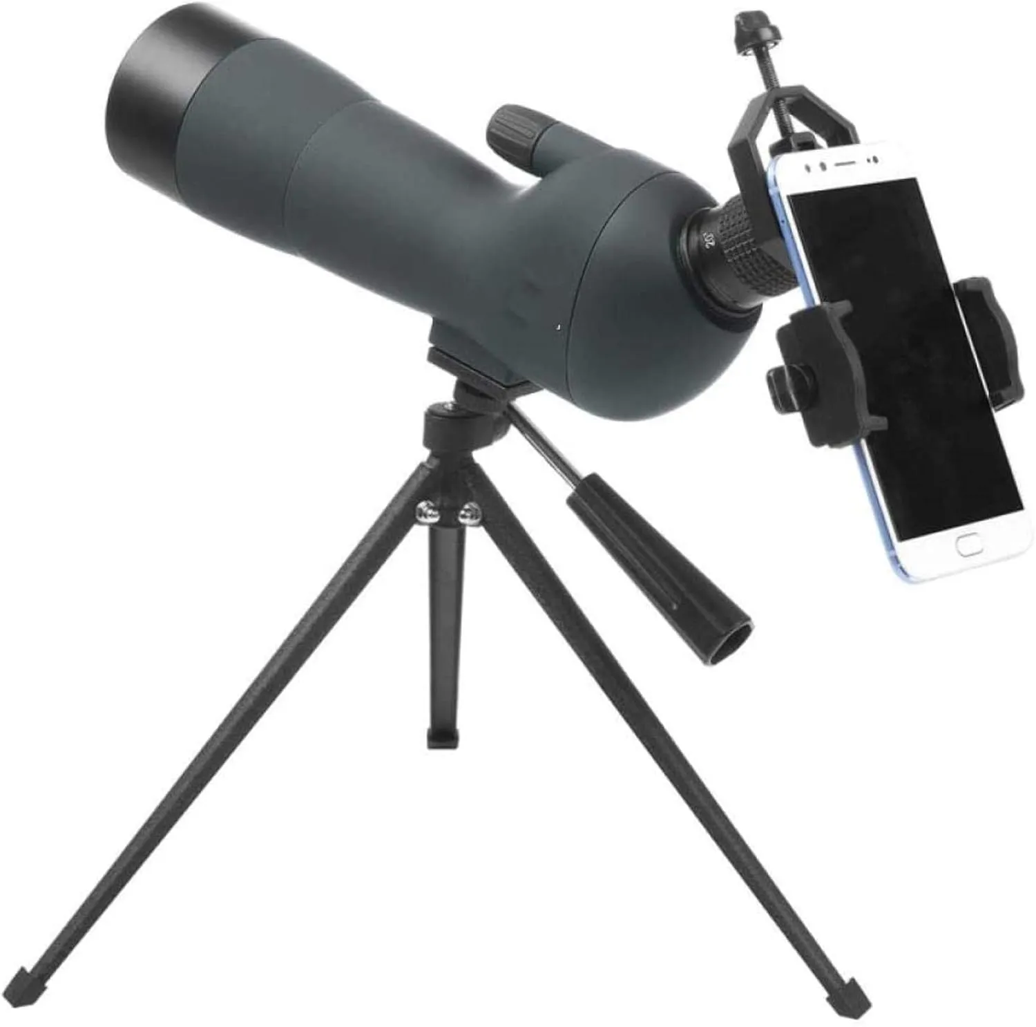Hd Monocular Telescope l Zoom 20-60X60 Bird Watch ng Scope LLL Night Vision High Power Binoculars for Hunting Silver,for Indoor/Outdoor