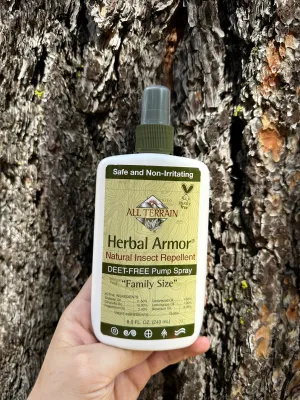 Herbal Armor Natural Bug Repellent "Family Size"