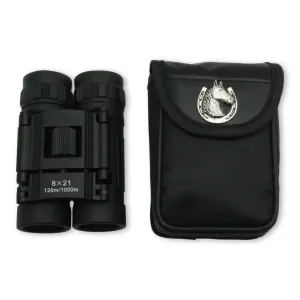 Horse Head In Shoe Pocket Sized Binoculars & Travel Case
