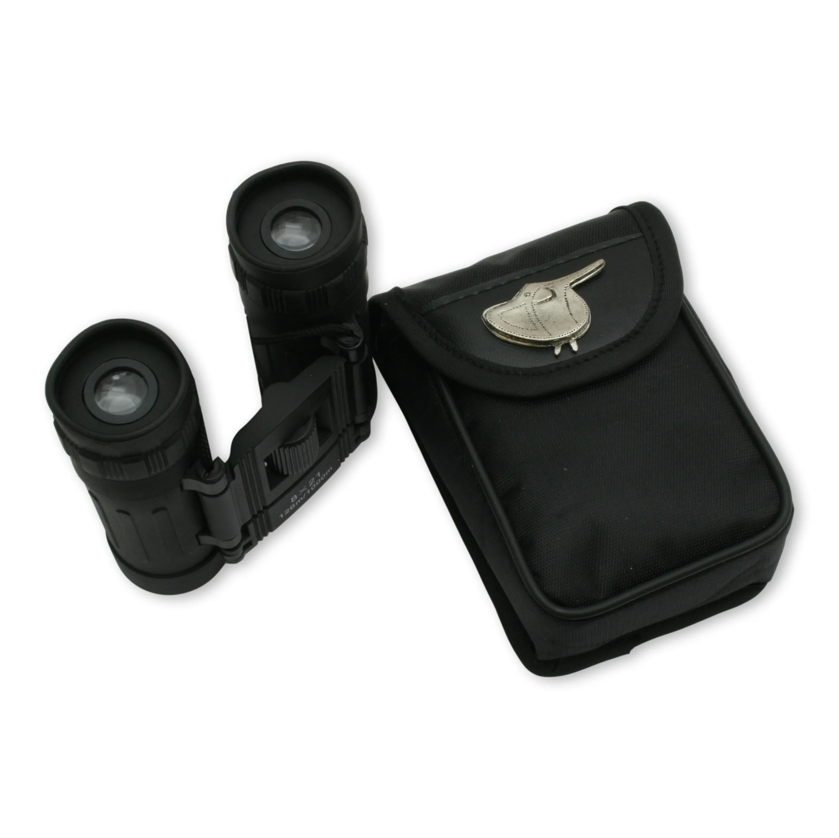 Horse Saddle Pocket Sized Binolculars & Travel Case