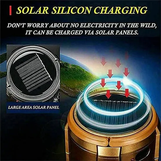 (🔥HOT SALE NOW-49% OFF) 6 in 1 Portable Solar LED Camping Lantern (BUY 2 GET FREE SHIPPING)