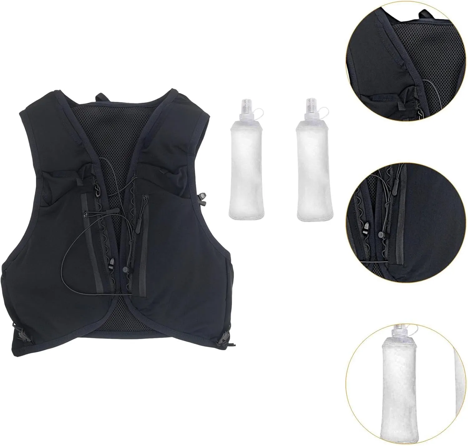 Hydration Vest for Men Women Sports Fitness Bag Hydration Pack Water Pack for Backpacking Climbing Trekking Cycling Outdoor