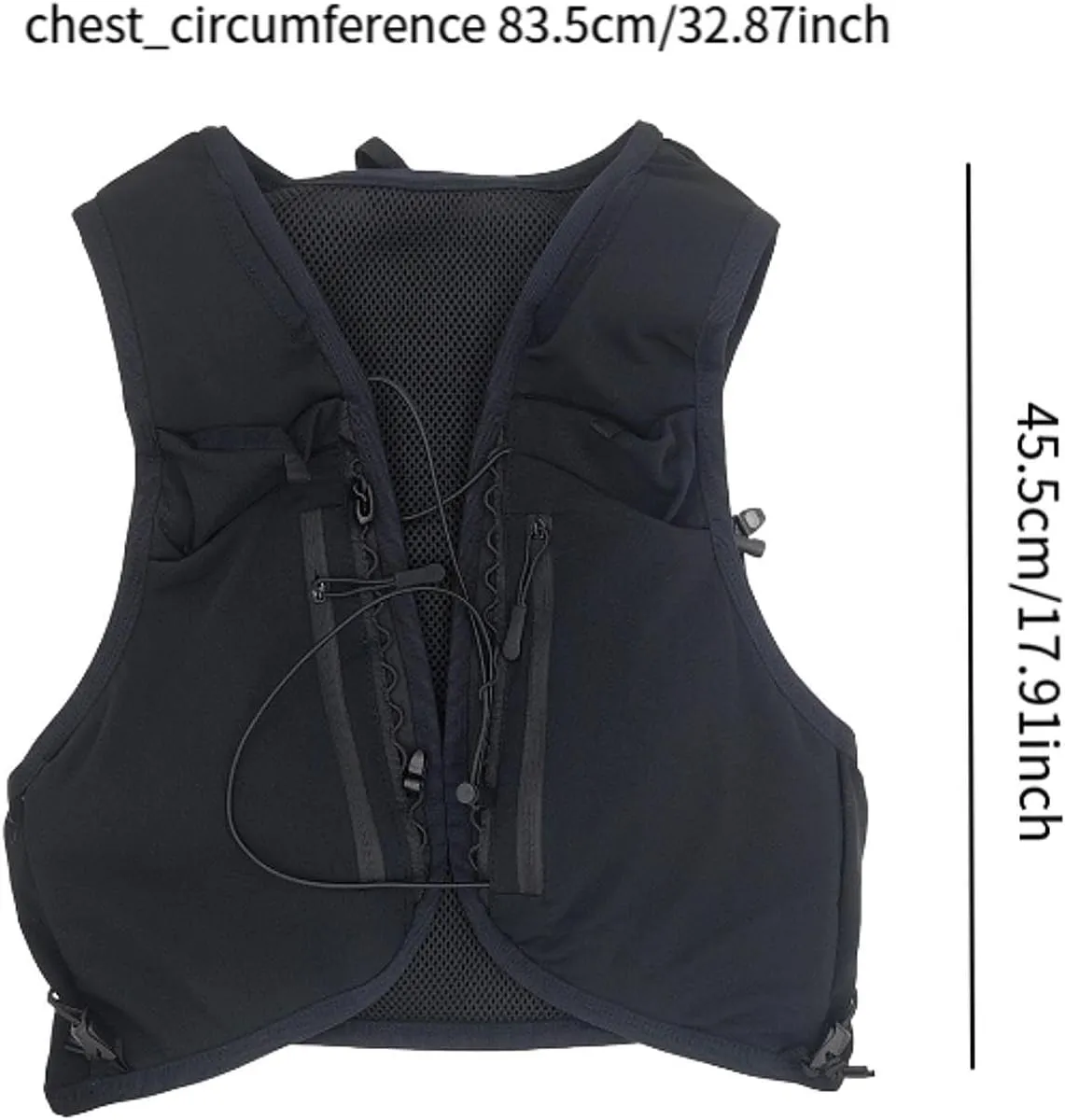 Hydration Vest for Men Women Sports Fitness Bag Hydration Pack Water Pack for Backpacking Climbing Trekking Cycling Outdoor