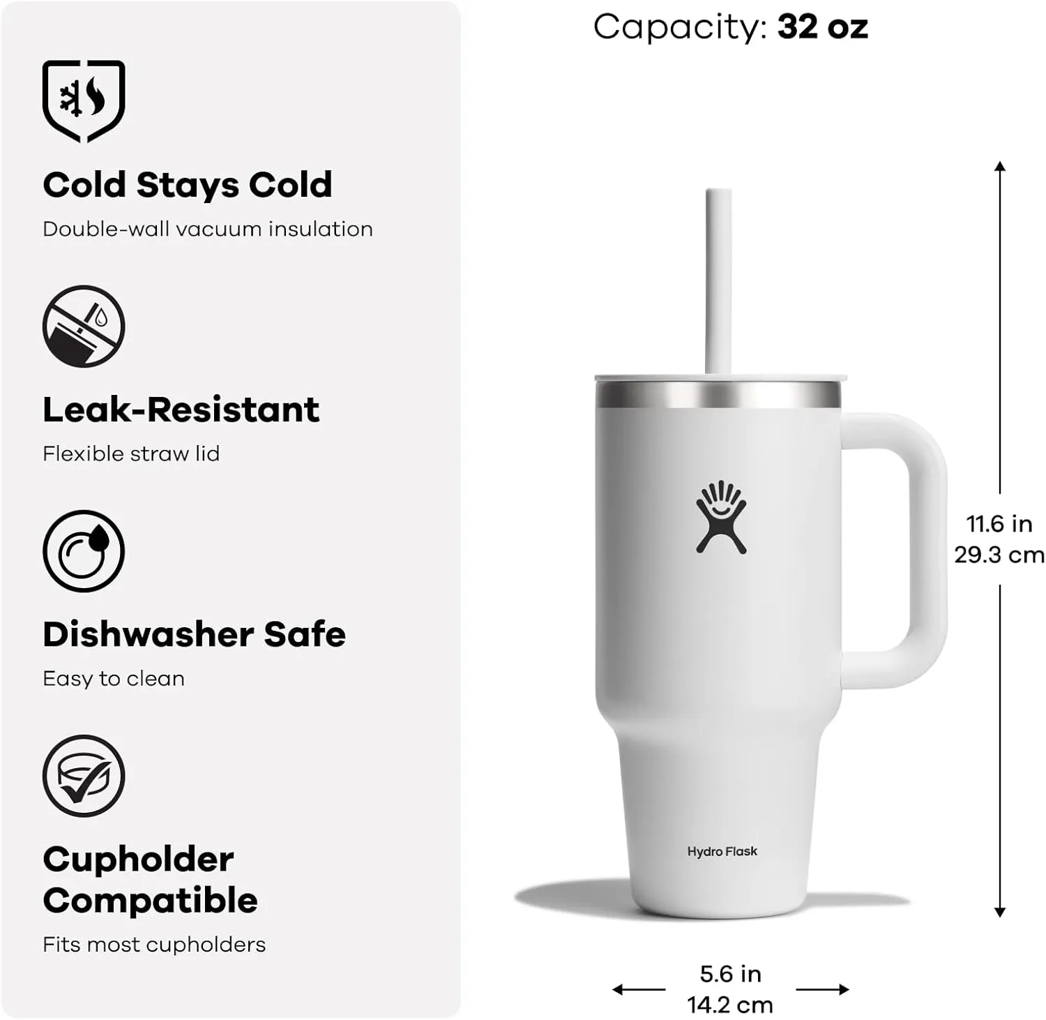 Hydro Flask 32 Oz Travel Tumbler Sugarplum
