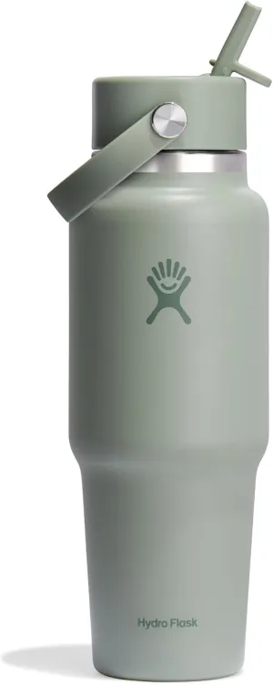 Hydro Flask 32 Oz Wide Flex Straw Travel Bottle Agave