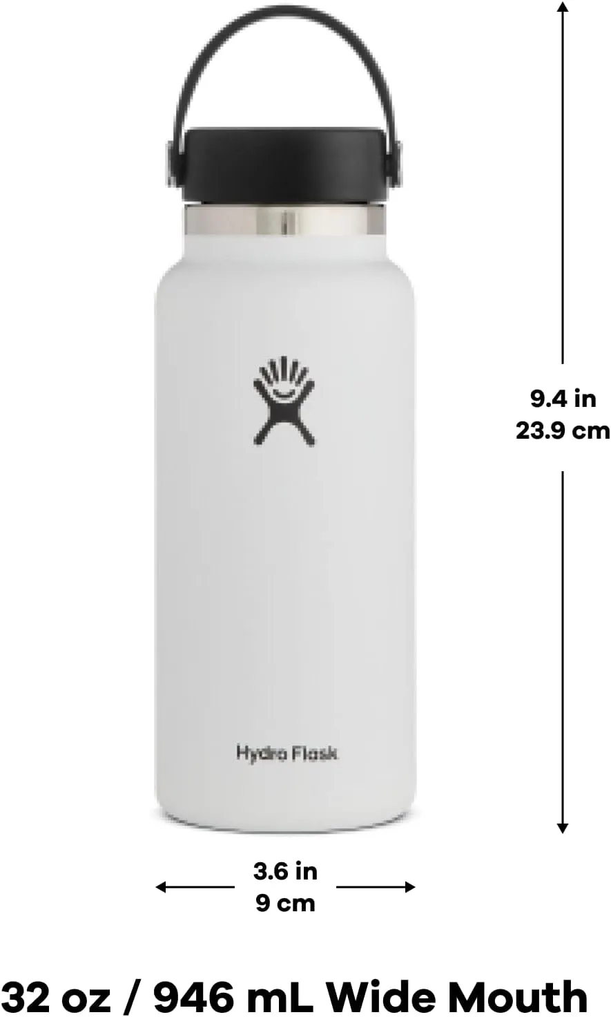 Hydro Flask Wide Mouth Bottle with Flex Cap