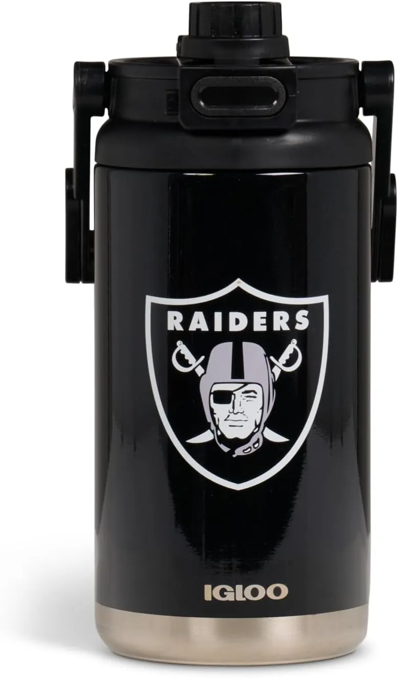 Igloo, 54 OZ Stainless Steel, Jug, Las Vegas Raiders