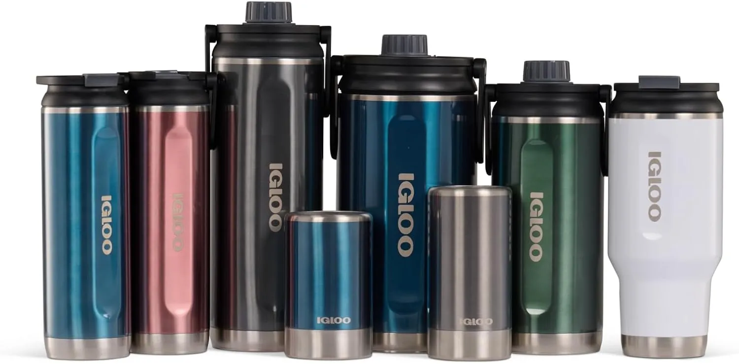 Igloo Stainless Steel Flip ‘n’ Sip Tumbler