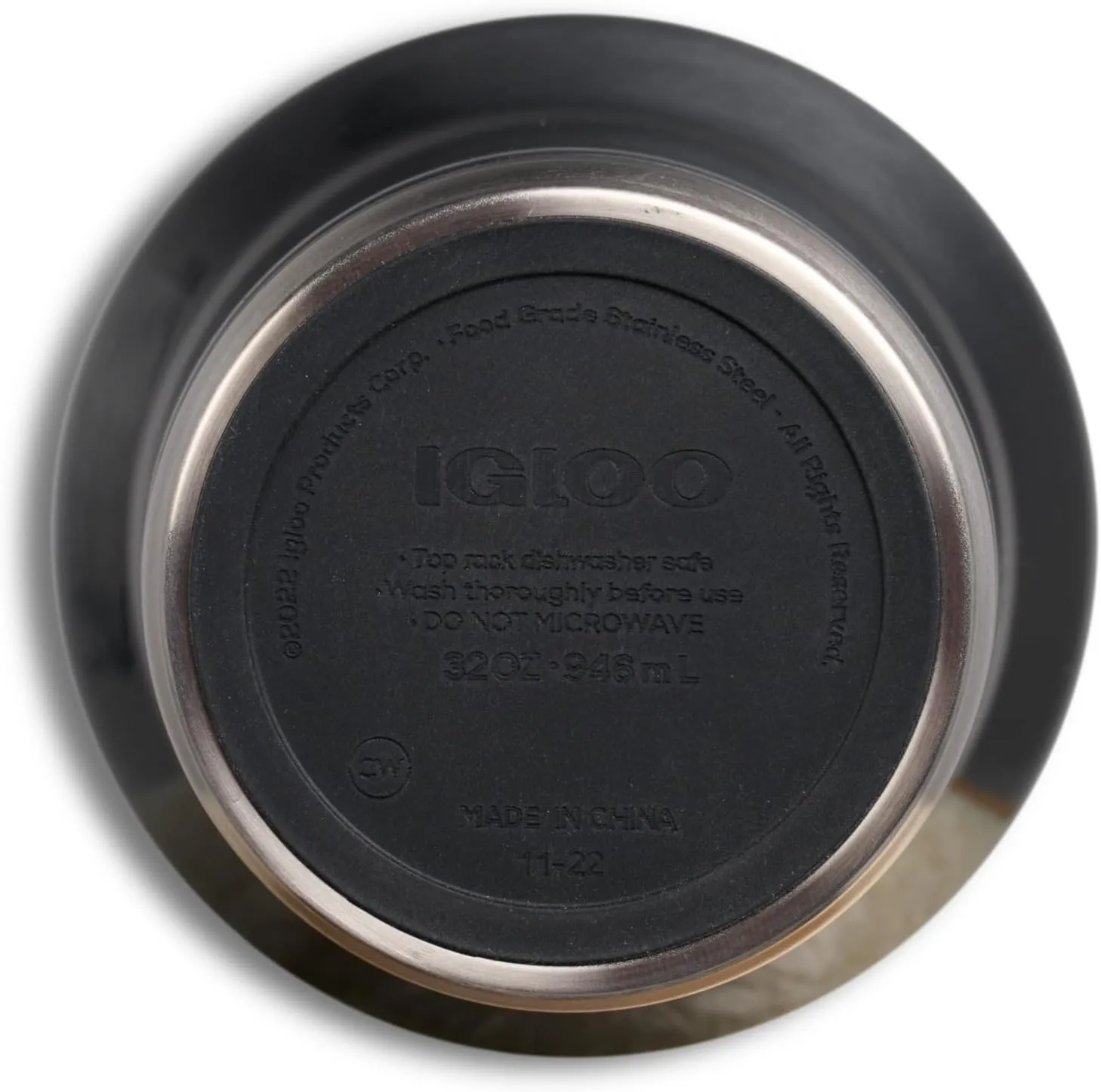 Igloo Stainless Steel Flip ‘n’ Sip Tumbler