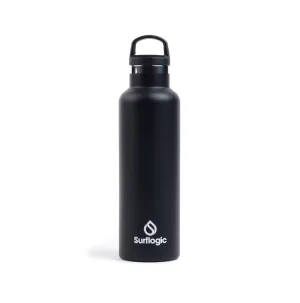 Insulated Water Bottle - 600 ml - Black