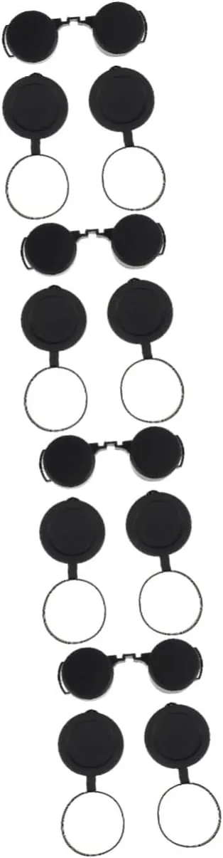 jojofuny 12pcs Lens Caps for Telescope Soft Rubber Eyepiece Lightweight and Compact Design Easy to Install for Telescope Objective Lenses for Outdoor Adventures