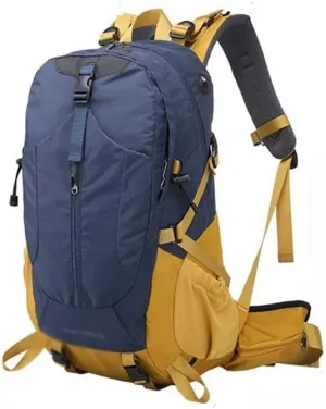 JSEIAJB 40L Hiking Backpack Outdoor Mountaineering Bag Large Capacity Travel Sports Backpack(C)