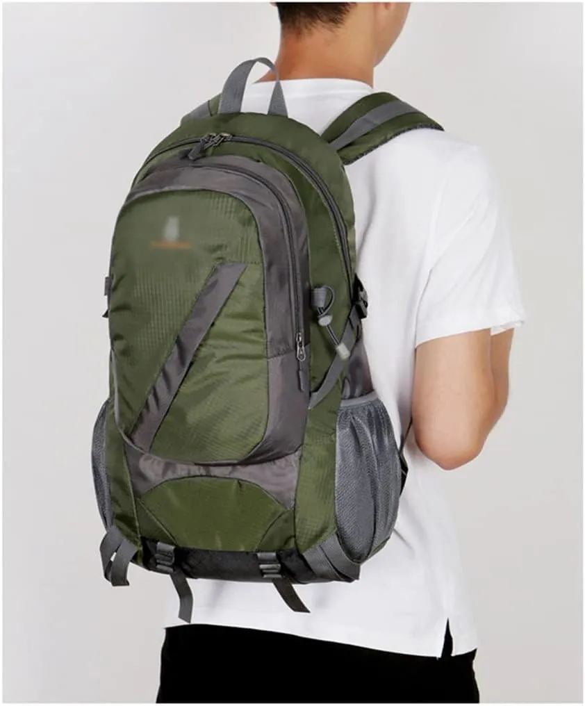 JSEIAJB 40L Outdoor Sports Backpack Travel Backpack Large Capacity Hiking Bag(E)