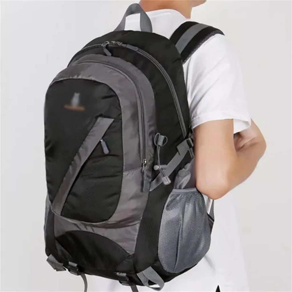 JSEIAJB 40L Outdoor Sports Backpack Travel Backpack Large Capacity Hiking Bag(E)