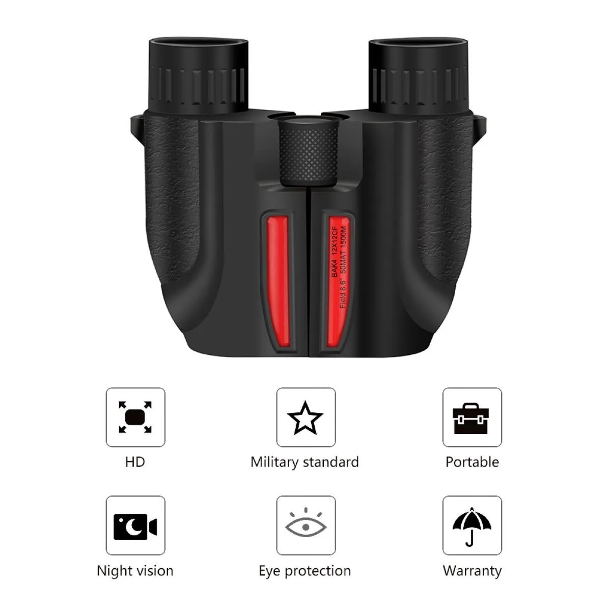 K&F Concept MT1225 12x25 Compact Binoculars