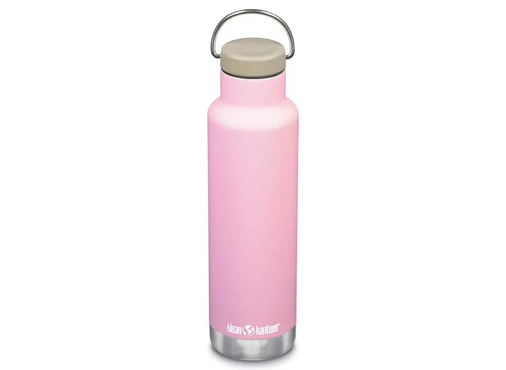 Klean Kanteen 592ml Classic Insulated Water Bottle with Loop Cap