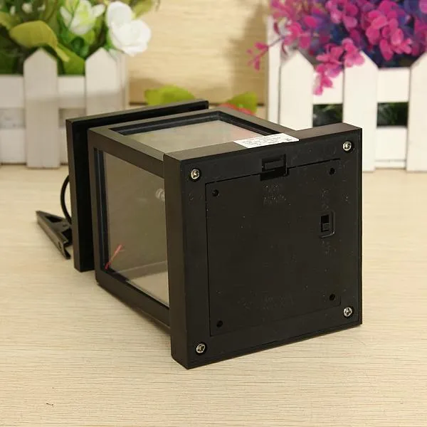 LED Auto Sensor Outdoor Candle Solar Light Hanging Lantern Light Black
