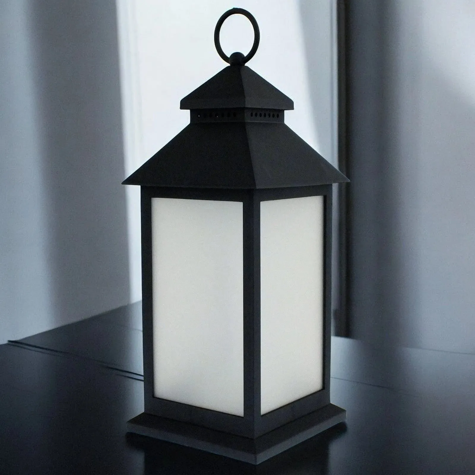 LED Candle Lantern Dancing Flickering Flame Effect Battery Powered with Off Timer
