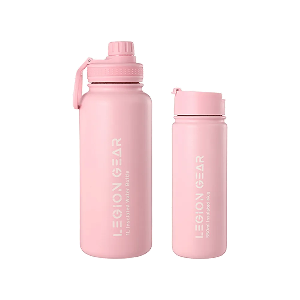 Legion Gear Pink Bottle Bundle