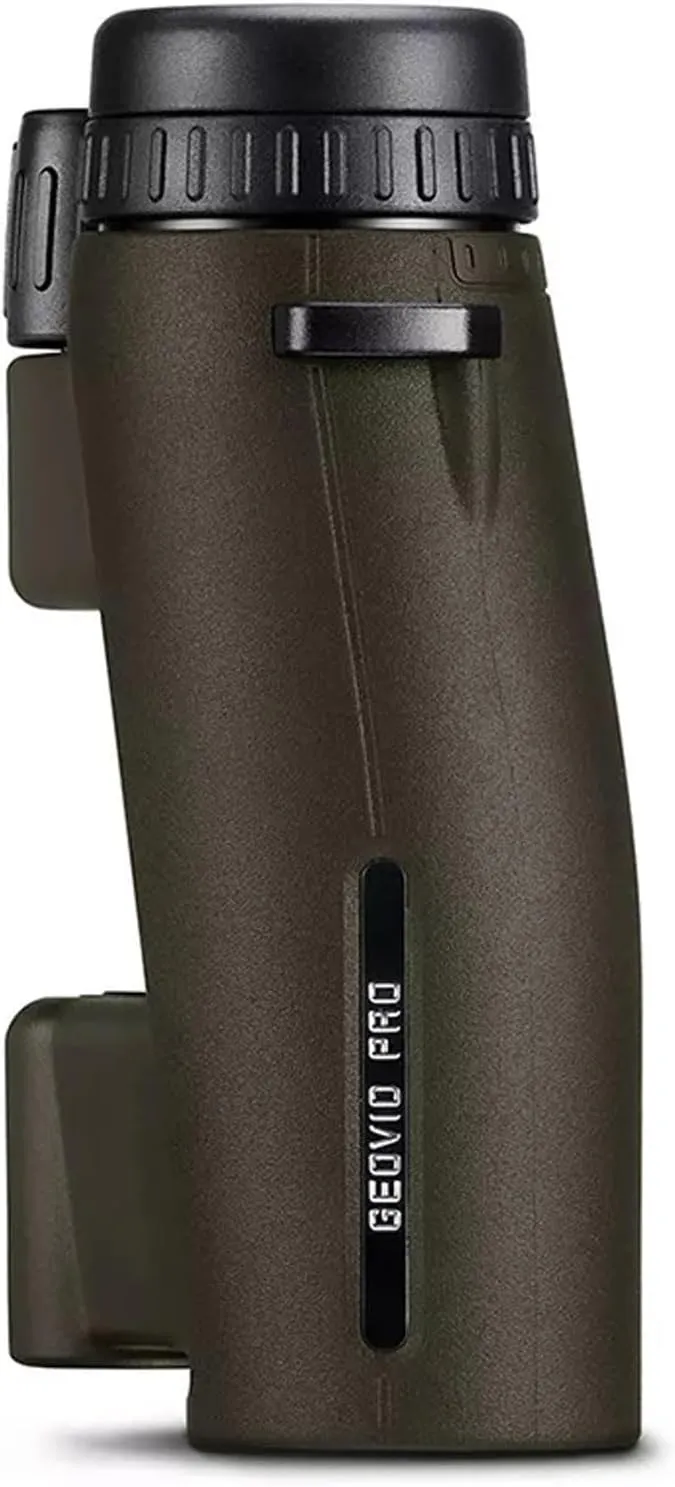 LEICA Geovid Pro 32 Rugged Compact Ergonomic Lightweight Weather-Proof Rangefinder Binoculars for Outdoor, Hunting, Bird Watching, Travel, Olive Green, 10x32