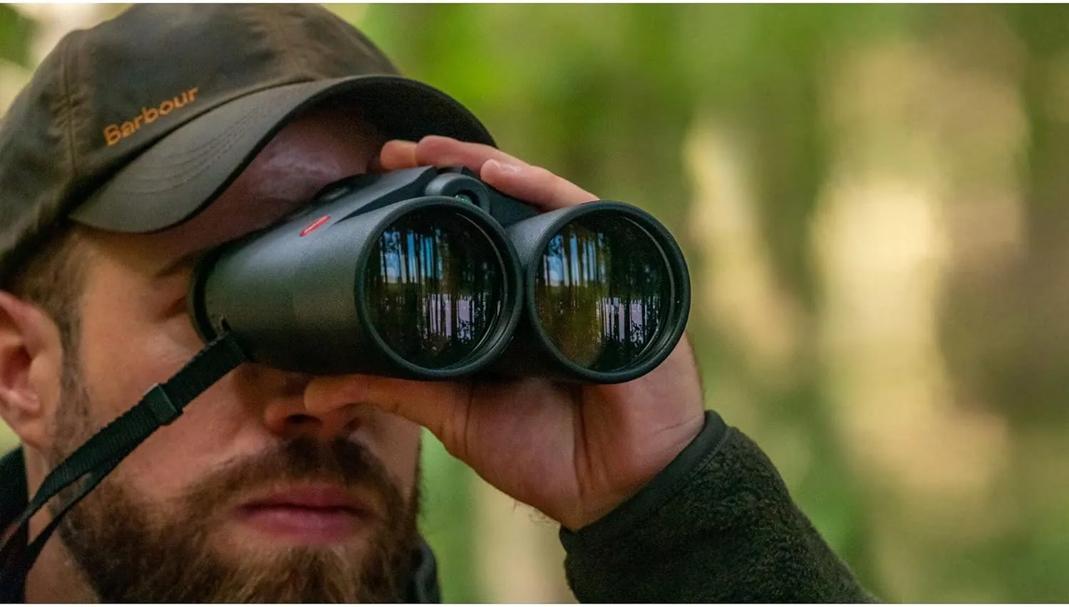 LEICA Geovid R Gen 2022 Compact Lightweight Hunting Bird Watching Rangefinder Binoculars with Carrying Strap Incuded, 15X56