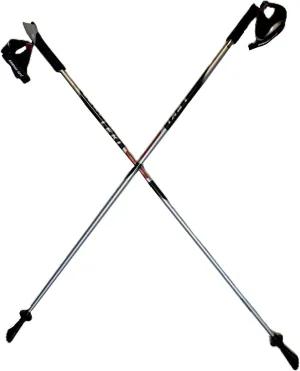 LEKI Nordic Walking Pacer Ultra Lightweight HM Carbon 135cm Silver