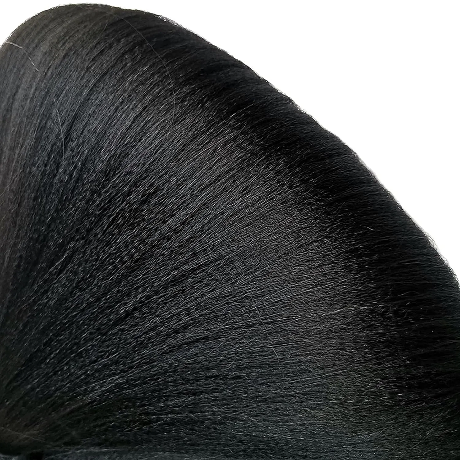 Liang Dian Pre Stretched Braiding Hair Natural Black 30 Inch 8 Packs Synthetic Crochet Braids Hot Water Setting Professional Soft Yaki Texture Synthetic Hair Extensions(1B)