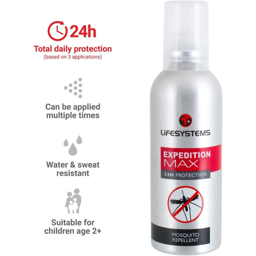 Lifesystems Expedition MAX DEET Mosquito Repellent (50ml)