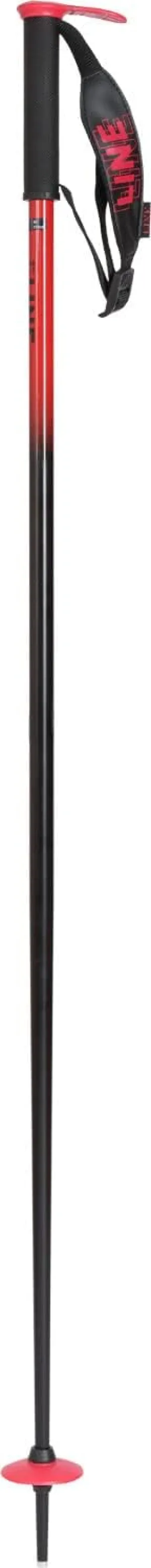 Line Pin Ski Poles Black/Red 95cm (38in)