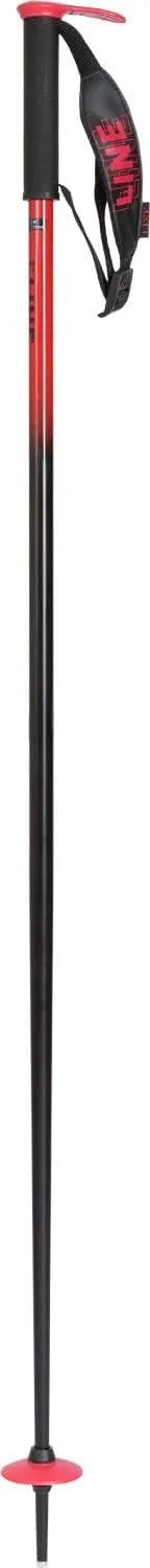 Line Pin Ski Poles Black/Red 95cm (38in)