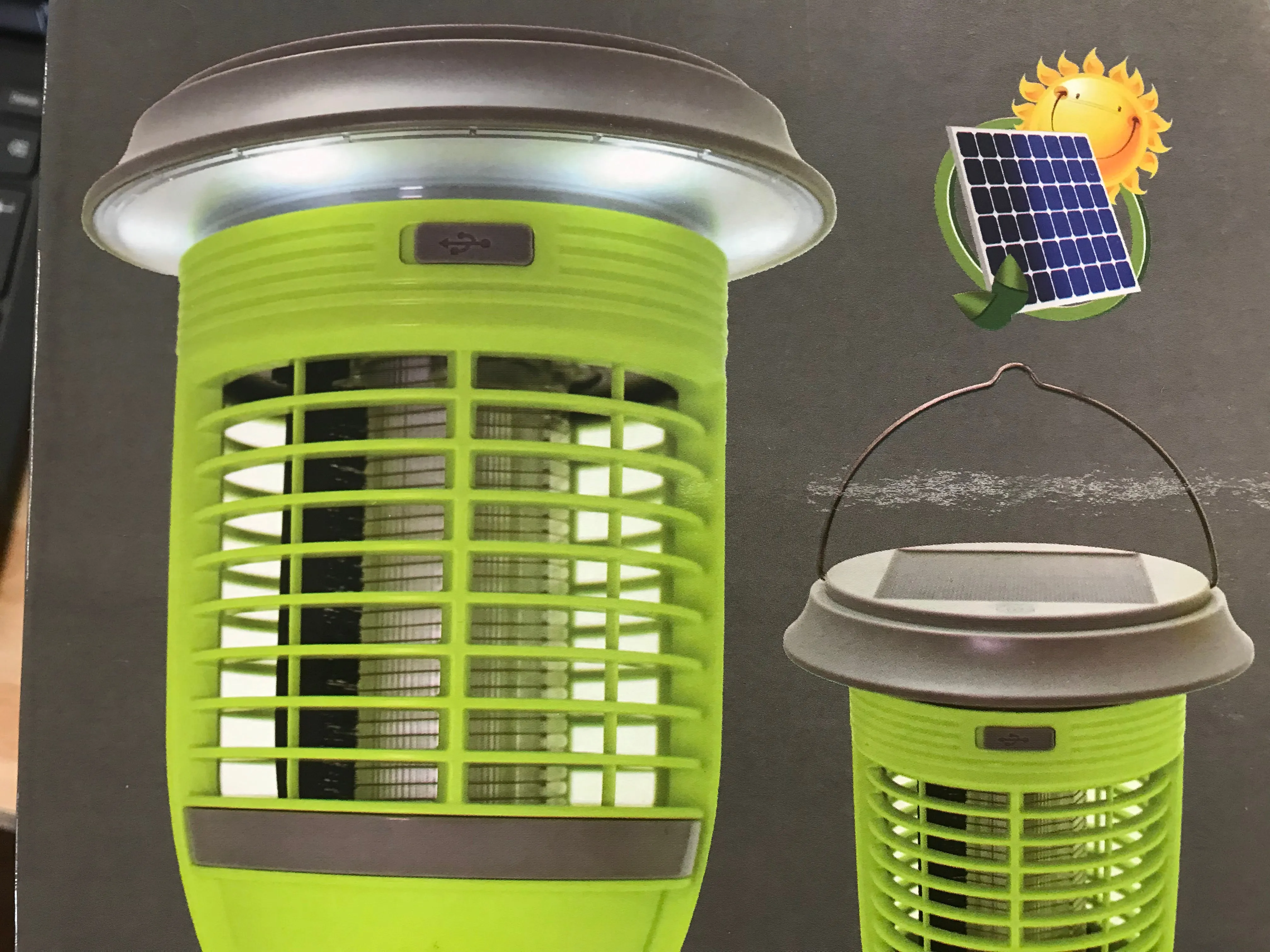 Lumi-Solar Mosquito Killer Lantern