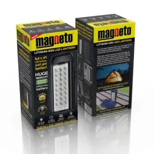 Magneto LED Lantern Lithium Ion Black 3.0 with type C Charger