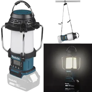 Makita Lantern Radio FM/AM Job Site Light Cordless 14.4V 18V LXT DMR055 Body Only